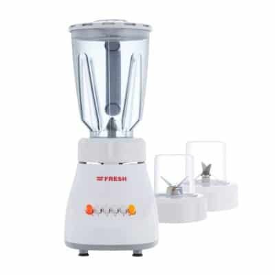 Fresh Phantom Blender 1.5L Electric with 2 Mills – 360W – White