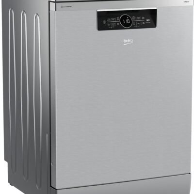 Beko Dishwasher – Inverter, 15 Place Settings – Model BDFN36531XC – Silver