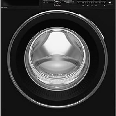 Beko 10kg Front-Load Washer, 1600 RPM, Digital Display, Bluetooth, Black