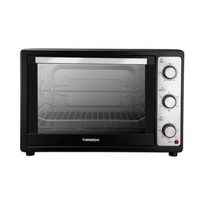 Tornado 48L Electric Oven with Grill, 1800W, Model TEO-48DGE(K), Black