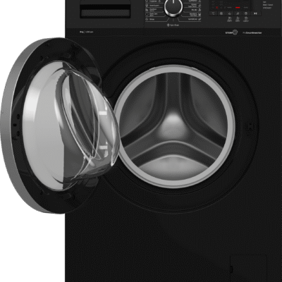 Beko 8kg Digital Front-Load Fully Automatic Washing Machine – Model WTV 8612 XBCI, Black