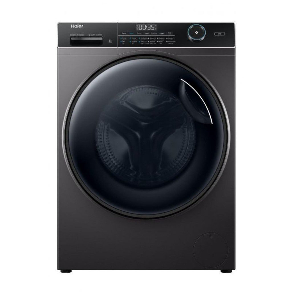 Haier 9kg Front-Load Washing Machine - 1400 RPM, Graphite