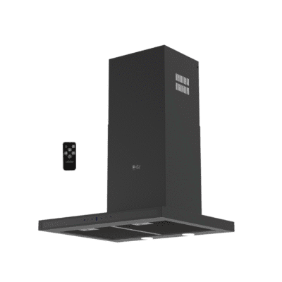Built-in Purity Range Hood 60 cm, 5 Speeds, LED, Black