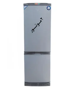 ثلاجة الاسكا نوفروست 315 لتر فضي 2 باب