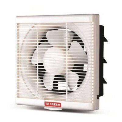 Fresh 25 cm One-Way Exhaust Fan, White