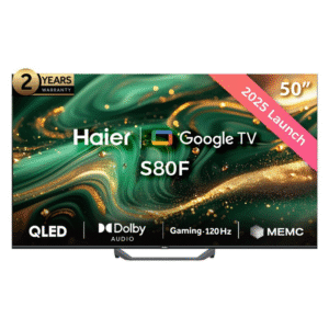 تلفزيون هاير 50 بوصة سمارت QLED 4K UHD - H50S80F_main