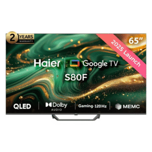 تلفزيون هاير 65 بوصة سمارت QLED 4K UHD - H65S80F_main