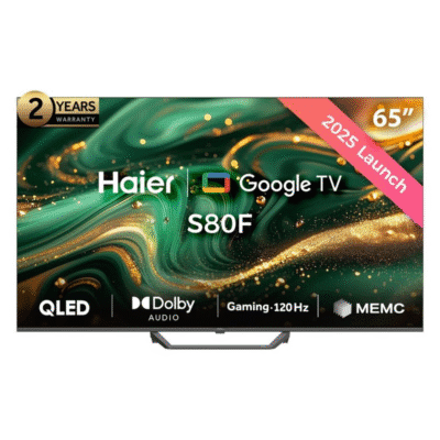 تلفزيون هاير 65 بوصة سمارت QLED بدقة 4K UHD