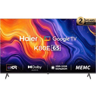 تلفزيون هاير سمارت 65 بوصة بدقة 4K UHD