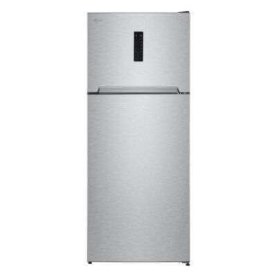 LG NeoFrost 401L 2-Door Refrigerator with Digital Display – Inox