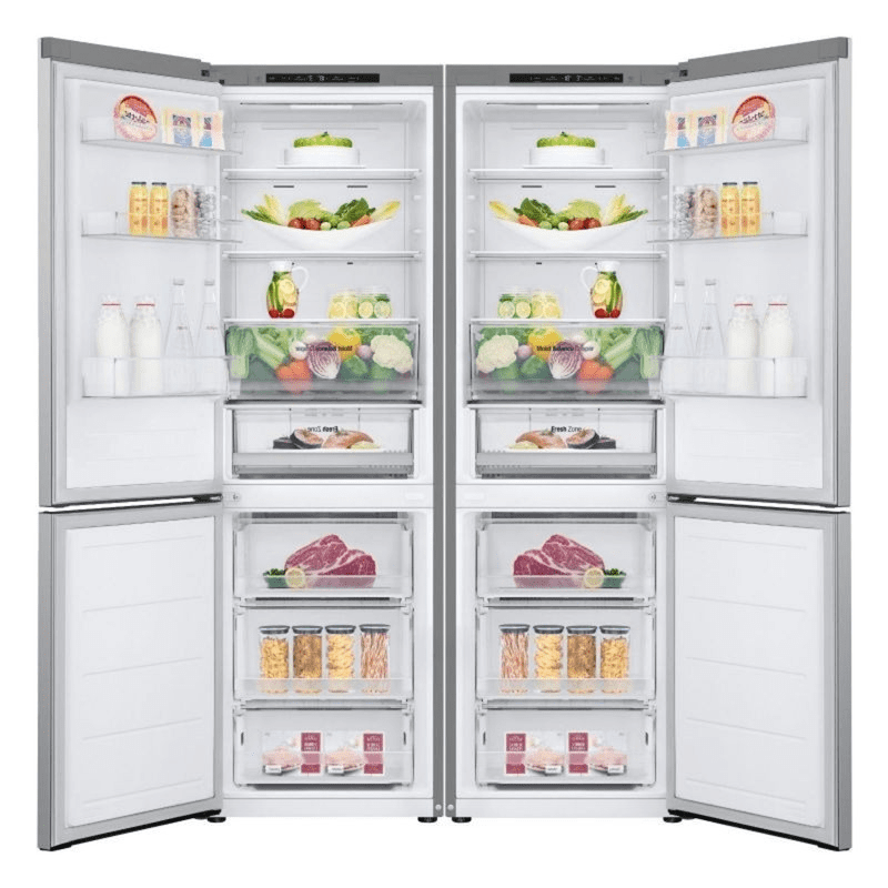 ثلاجة ال جي نوفروست كومبي توينز، 688 لتر، انفرتر، فضي – GW-B489FMGW_2 ثلاجة ال جي نوفروست كومبي توينز، 688 لتر، انفرتر، فضي – GW-B489FMGW_2