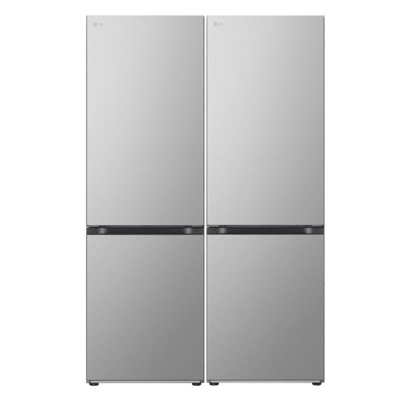 ثلاجة ال جي نوفروست كومبي توينز، 688 لتر، انفرتر، فضي - GW-B489FMGW_main
