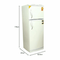 ثلاجة الاسكا ديفروست 337 لتر أبيض KSD335 – أداء وت... 2