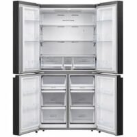 ثلاجة جورينيا 4 أبواب 609 لتر انفرتر أسود - أداء ت... 2