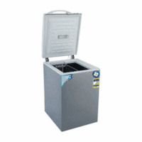 ديب فريزر أفقي الاسكا 135 لتر فضي - تصميم ديفروست ... 2