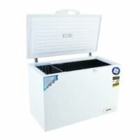 ديب فريزر الاسكا أفقي 377 لتر أبيض مع قاعدة متحركة... 2