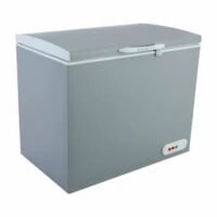 ديب فريزر الاسكا افقى 265 لتر فضي مع قاعدة متحركة ... 2