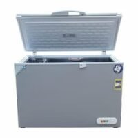 ديب فريزر الاسكا افقى 377 لتر فضي مع قاعدة متحركة ... 2