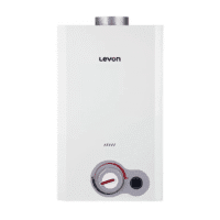 سخان غاز ليفون 10 لتر ديجيتال أبيض مع شاشة وأمان ع... main