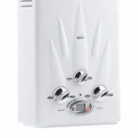 سخان كريازي ستار 5 لتر غاز طبيعي أبيض مع ادابتر وأ... 2