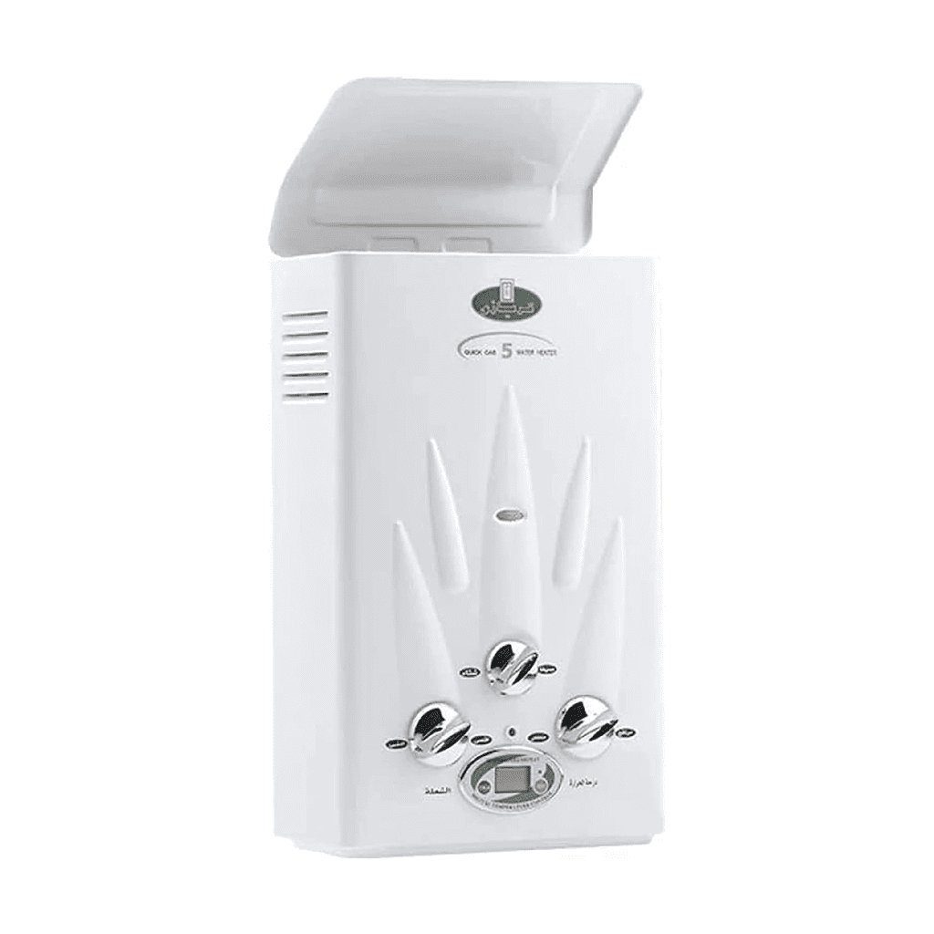 سخان كريازي ستار 5 لتر غاز طبيعي أبيض مع ادابتر وأ... main