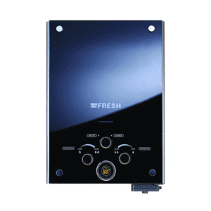 سخان مياة غاز فريش 6 لتر كريستال أسود مع ادابتر - ... main