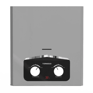 سخان مياه تورنيدو غاز 6 لتر بدون مدخنة سيلفر مع ضم... main