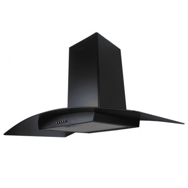 شفاط بلت إن بيورتي، 3 سرعات، 90 سم، إضاءة ليد، سيلفر & أسود - PTSLIM PLUS X 90CM_2