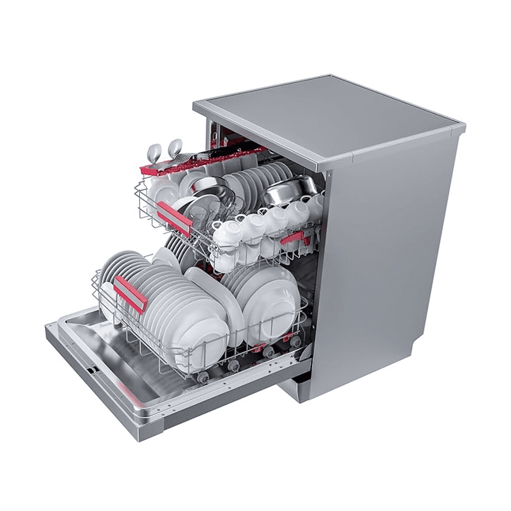 غسالة أطباق توشيبا ميديا، 13 فرد، فضي – DW-13F8AF(SS)_2 غسالة أطباق توشيبا ميديا، 13 فرد، فضي – DW-13F8AF(SS)_2