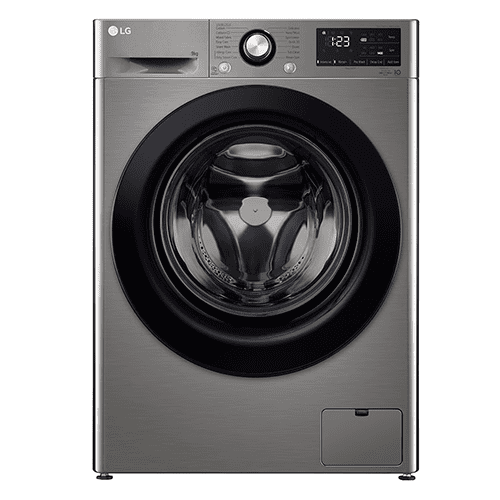 غسالة ملابس LG فيفاتشي برو 9 كجم فضي أوتوماتيك تحم... main