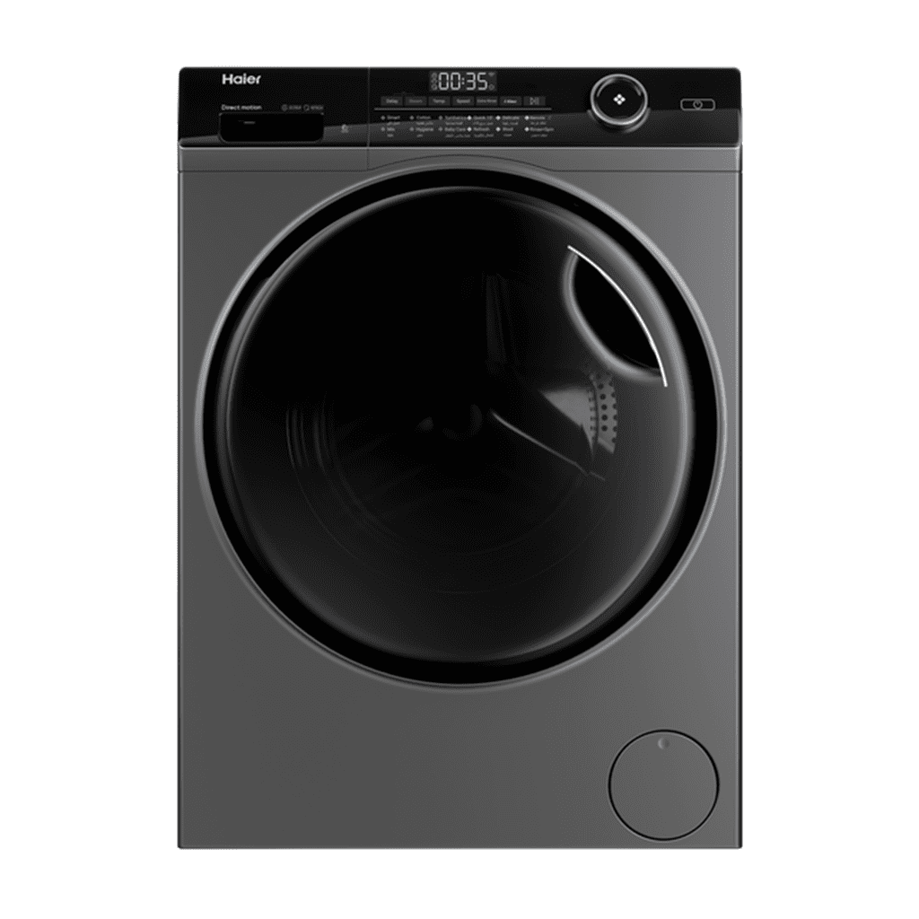 غسالة ملابس تحميل امامي هاير 9 كجم انفرتر فضي HW90... main