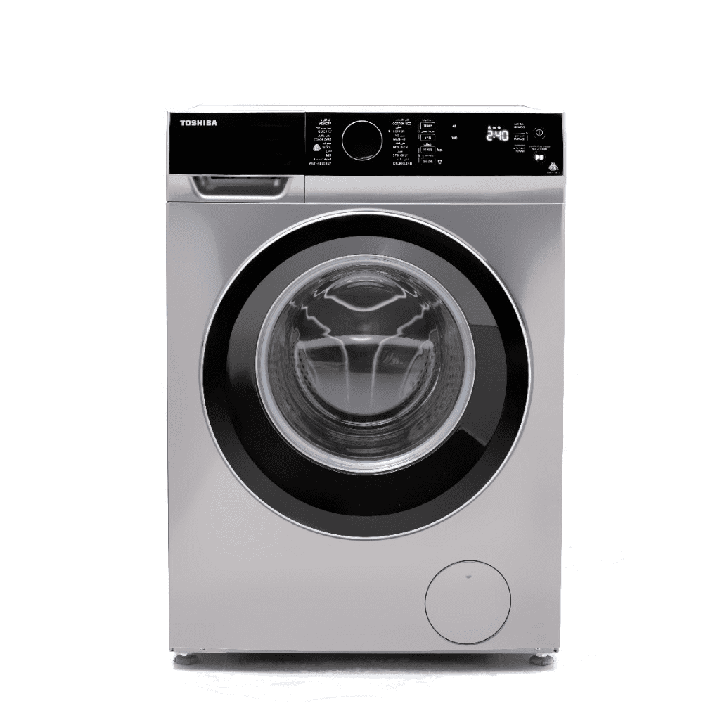 غسالة ملابس توشيبا ميديا 8 كجم انفرتر فضي - أداء ق... main