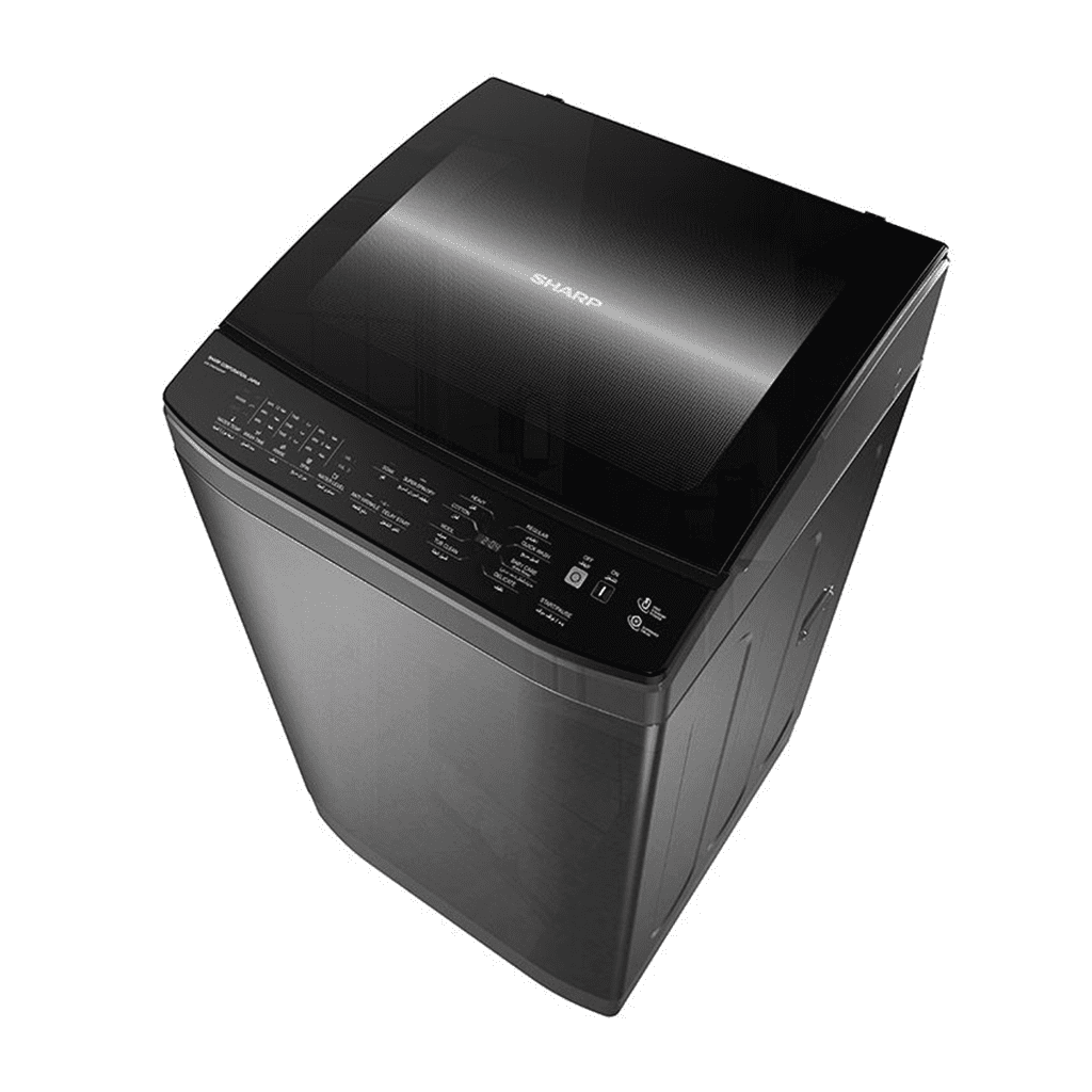 غسالة ملابس شارب 9 كجم ES-TN09GDSP بتصميم أنيق وتق... main