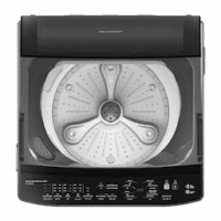 غسالة ملابس شارب فوق أوتوماتيك 9 كجم سيلفر مع ضمان... 2