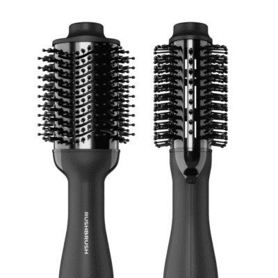 Rush Brush V2 Plus Black Ceramic Tourmaline Hair Brush