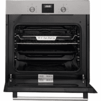 فرن غاز بلت ان اوشن 60 سم ستانلس ستيل مع شواية وسع... 2