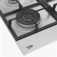 مسطح غاز بلت ان بيكو 4 شعلات 60 سم ستانلس ستيل بأد... 5