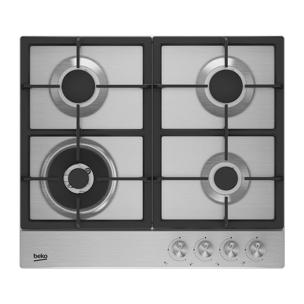 مسطح غاز بلت ان بيكو 4 شعلات 60 سم ستانلس ستيل بأد... main