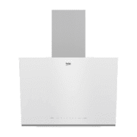 شفاط بيكو بلت ان 60 سم زجاج أبيض - BHCA66741BWHSE main