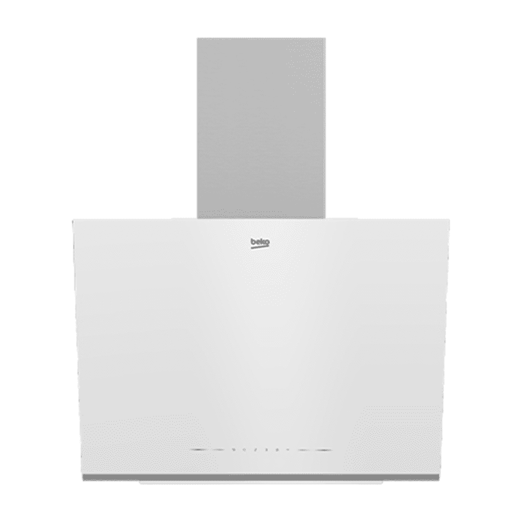 شفاط بيكو بلت ان 60 سم زجاج أبيض - BHCA66741BWHSE main