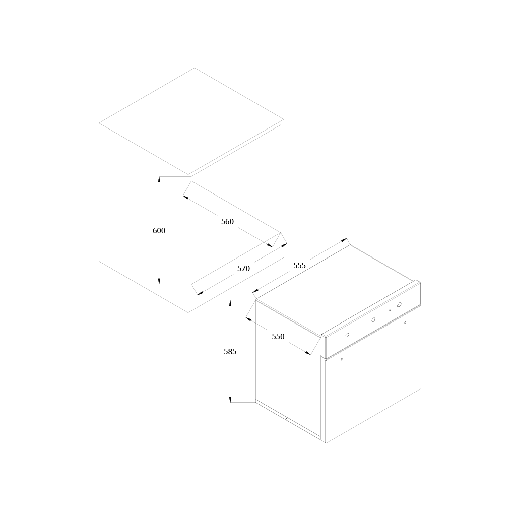 فرن بلت إن فريش 60 سم مع مقلاة هوائية 2 فرن بلت إن فريش 60 سم مع مقلاة هوائية 2