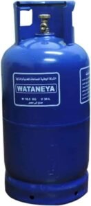 Blue 30L Empty Gas Cylinder from Al-Watania