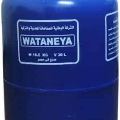 Blue 30L Empty Gas Cylinder from Al-Watania
