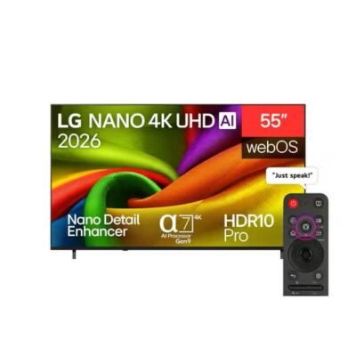 تلفزيون ال جي 65 بوصة سمارت ب ريموت ماجيك NanoCell بدقة 4K UHD