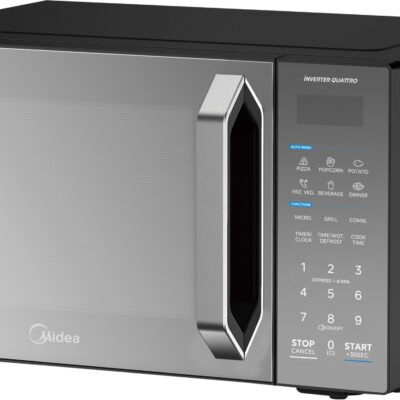 مايكروويف ميديا 32 لتر جريل رقمي سيلفر مرآة – EG0P042MX-S
